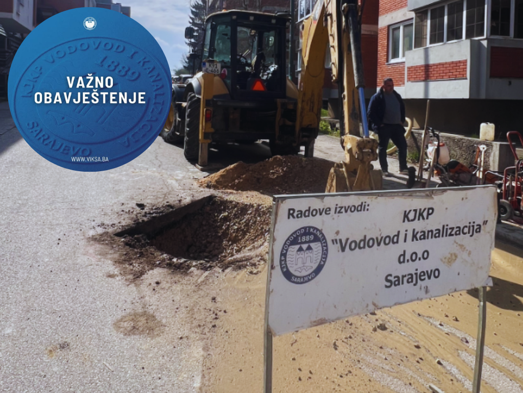 Veliki dio Sarajeva danas bez vode