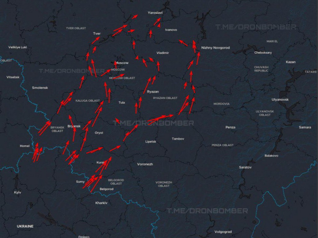 Veliki napad dronovima na Moskvu: Odjekuju eksplozije!