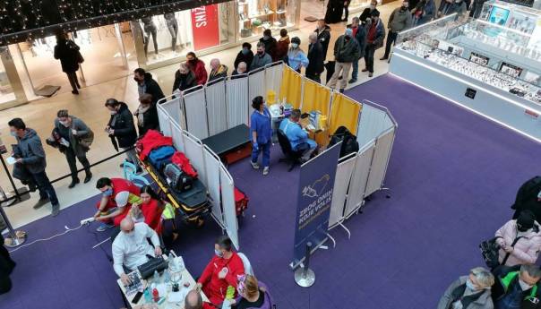 Veliki odziv građana Sarajeva na vakcinaciju