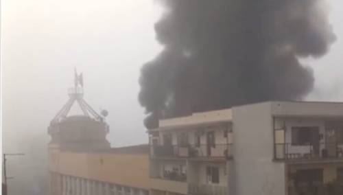 Veliki požar u Kruševcu: Gori zgrada robne kuće