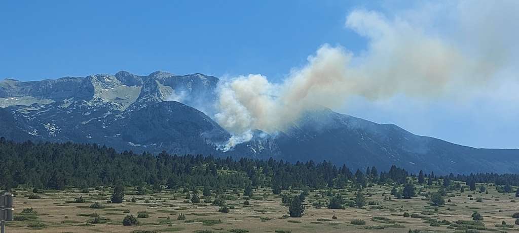Veliki požar u Sloveniji, opasna situacija