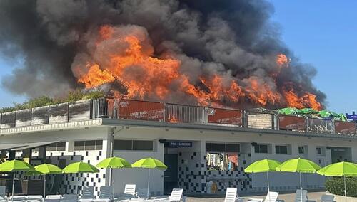 Veliki požar u slovenskom termalnom aquaparku