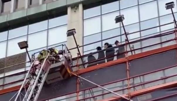 Veliki požar u Svjetskom trgovinskom centru, ljudi zarobljeni unutra