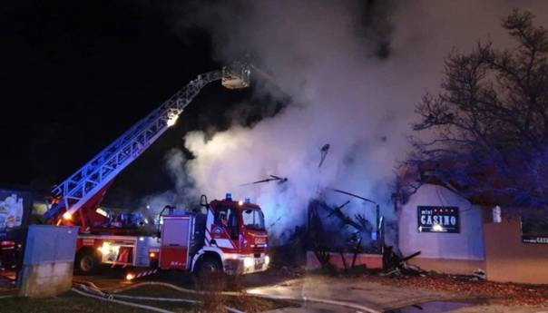 Veliki požar u Termama Čatež