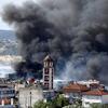 Veliki šumski požar kod Soluna: Evakuisani mještani, povrijeđena četiri vatrogasca