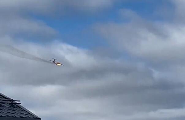 Veliki vojni transportni avion se srušio u Rusiji