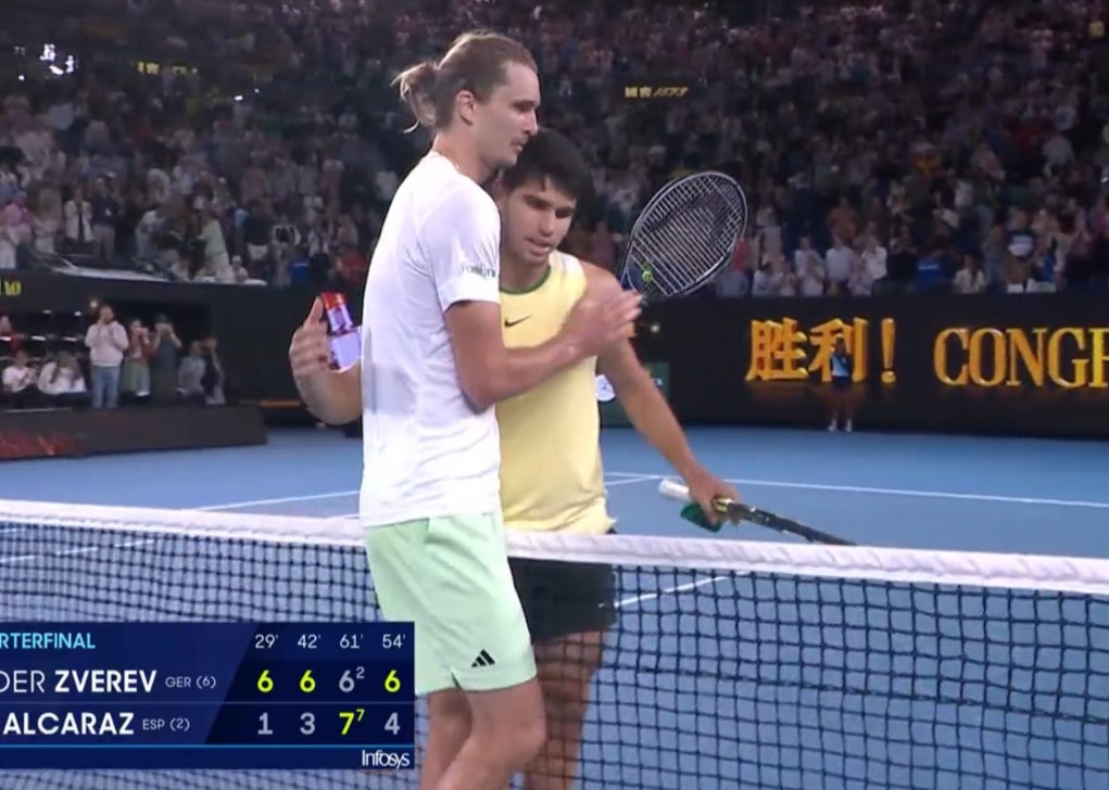 Veliko iznenađenje: Zverev savladao Alcaraza 