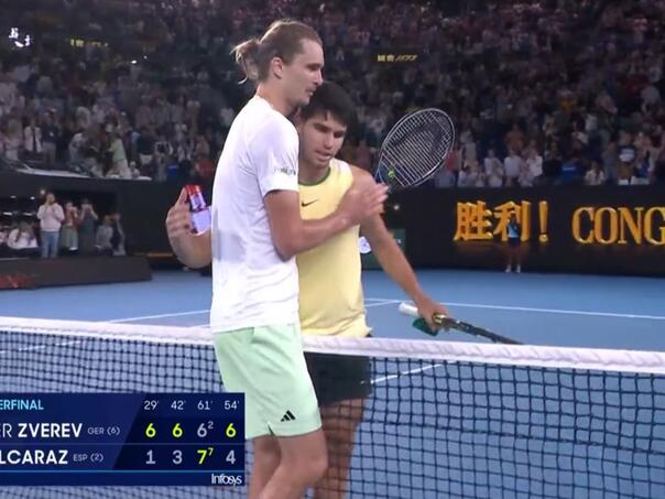 Veliko iznenađenje: Zverev savladao Alcaraza