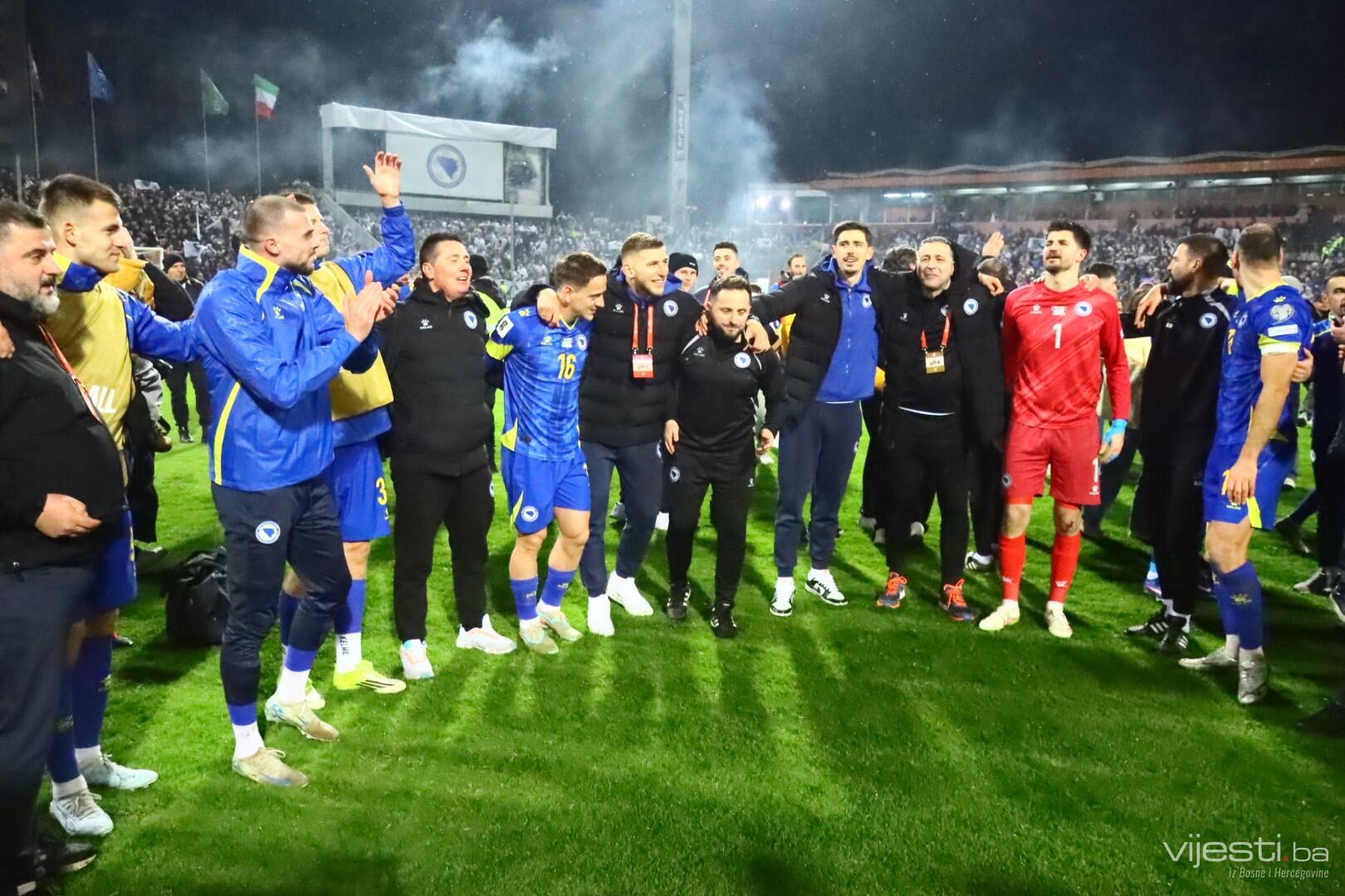 Veliko slavlje u Zenici nakon drame s Italijom