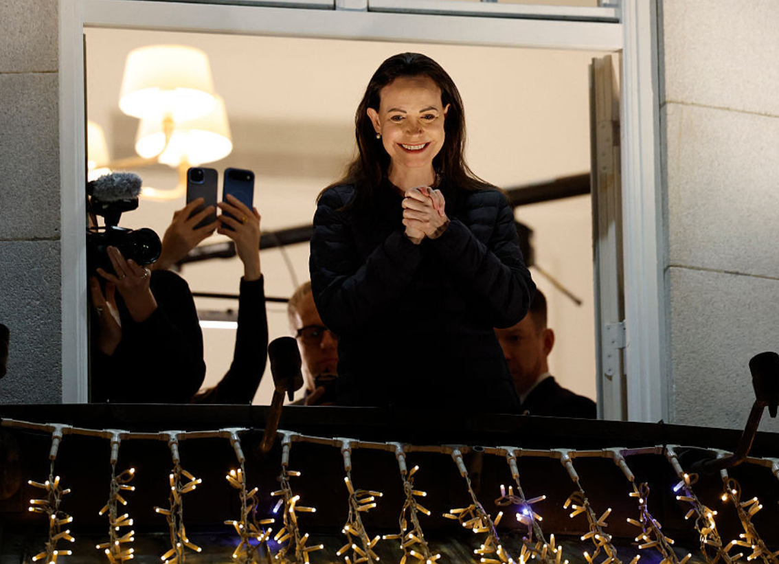 Venecuelanska opoziciona liderica u javnosti nakon dugog skrivanja