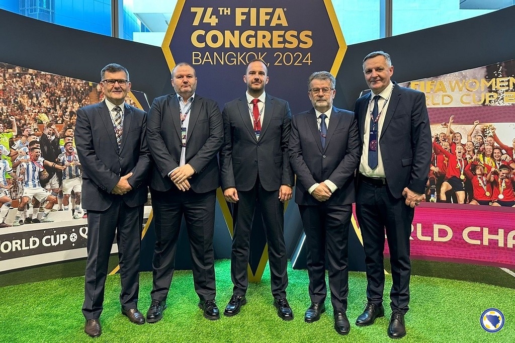 Vico Zeljković predvodio je delegaciju FSBiH na FIFA Kongresu