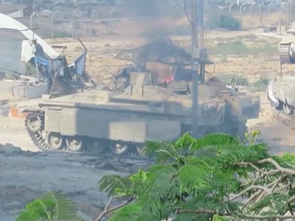 Video: Borac Hamasa postavio eksploziv ispod izraelskog tenka
