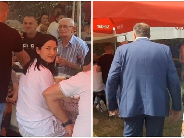 Video: Dodik prišao stolu, iznenadila ga Trivić pa se udaljio