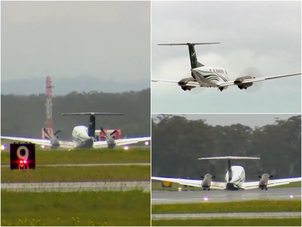 Video: Drama u Australiji, avion sletio bez točkova