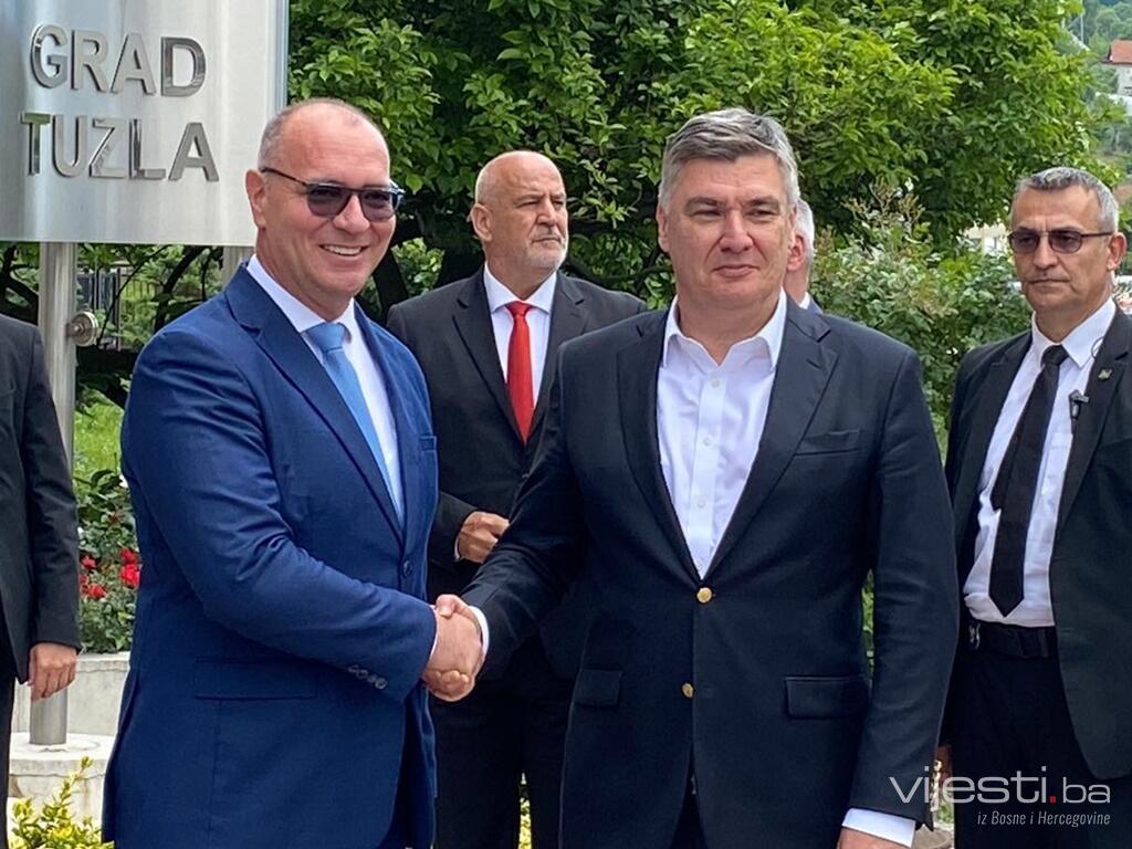 Video&Foto: Zoran Milanović u službenoj posjeti Tuzli