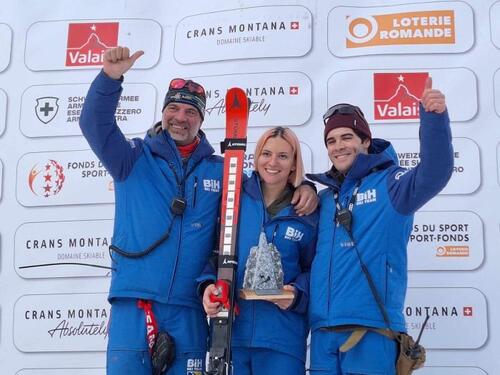 Video: Himna BiH u Crans Montani, Muzaferija na tronu