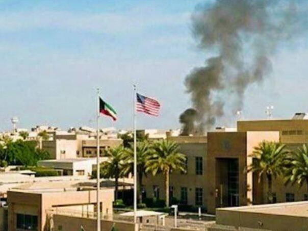 Video: Iran pogodio Ambasadu SAD-a u Kuvajtu