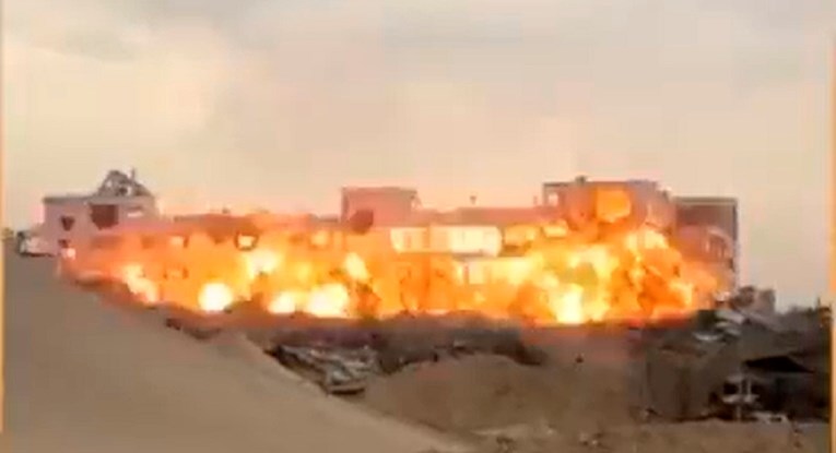 VIDEO: Izraelci raznijeli Hamasov parlament