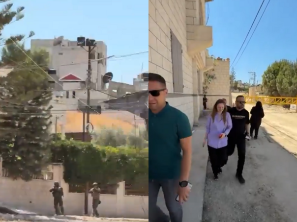 VIDEO: Izraelski vojnici pucali u zrak pred stranim diplomatama