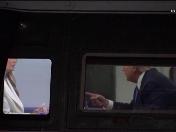 Video: Kamere zabilježile svađu Donalda i Melanije Trump u avionu