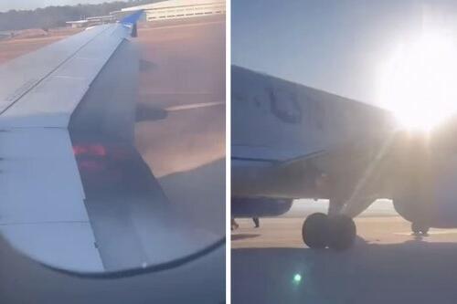 Video: Let United Airlines-a evakuiran zbog požara na krilu aviona