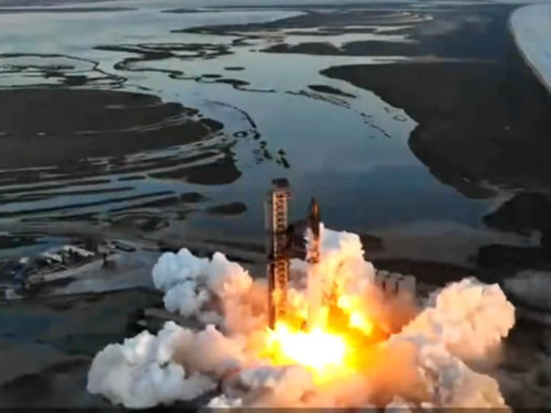Video: Maskov Starship poletio prema orbiti