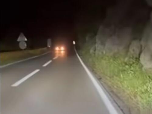Video: Na cesti kod Trebinja vozač snimio medvjeda