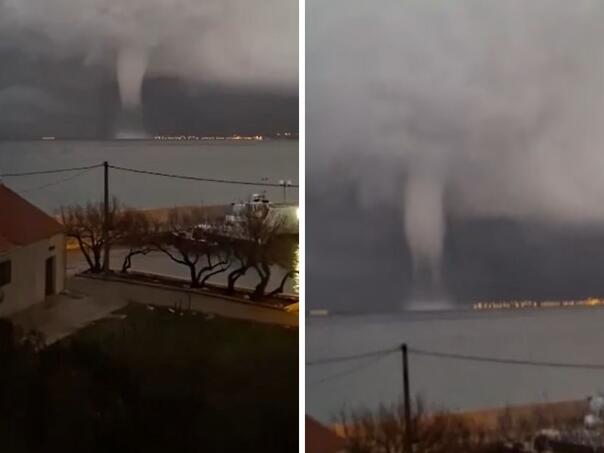 Video: Na Jadranu snimljena zastrašujuća "pijavica"