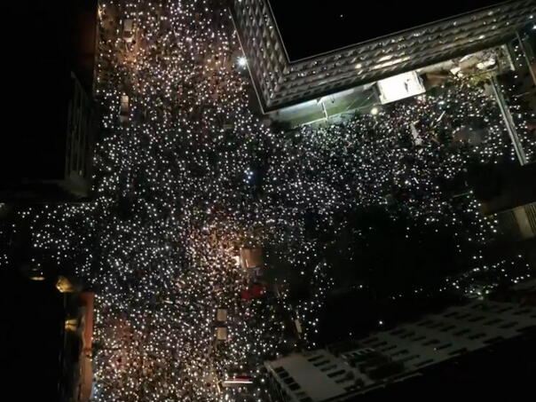 Video: Novi veliki protest protiv režima u Beogradu