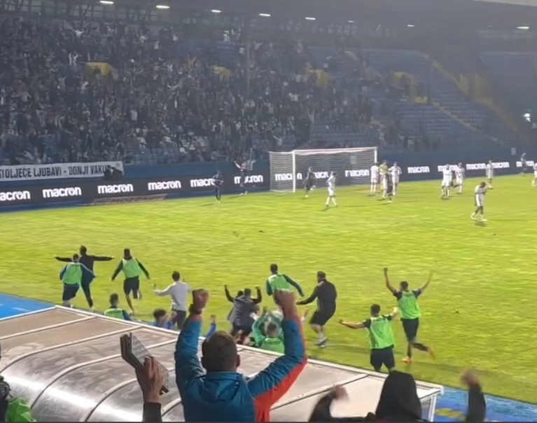 Video / Pogledajte gol Želje u 93. minuti i 'ludnicu' na Grbavici