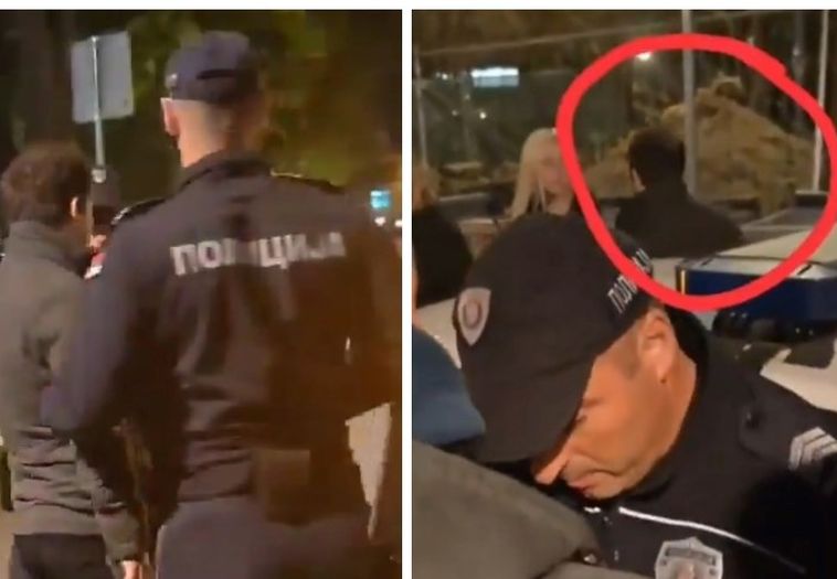 Video: Policija privela Beograđanina, on izašao na druga vrata