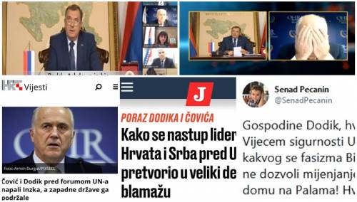 Video: Potpuni debakl Dodika i Čovića pred očima svijeta