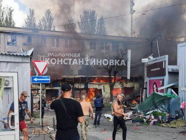 Video: Rusi granatirali pijacu u Ukrajini, najmanje 16 mrtvih