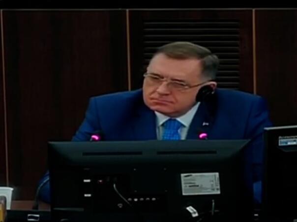 Video sa suđenja Dodiku: Slušao sam savjetnike