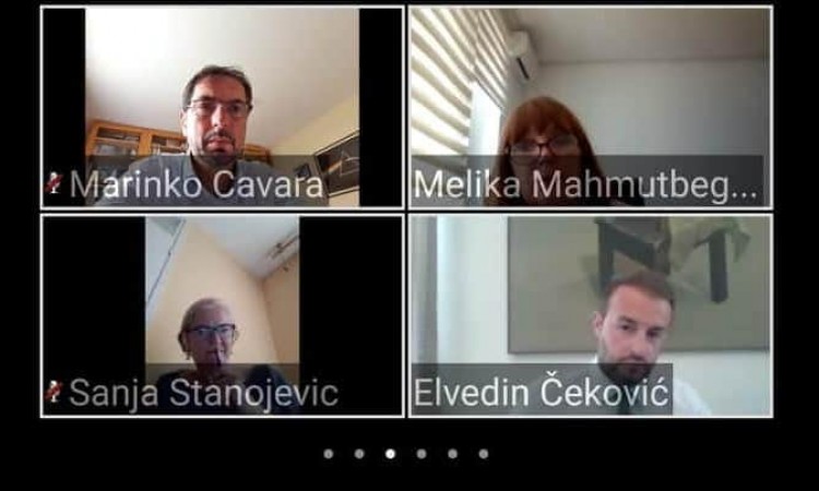 Video sastanak na temu imenovanja članova Komisije za vrijednosne papire FBiH