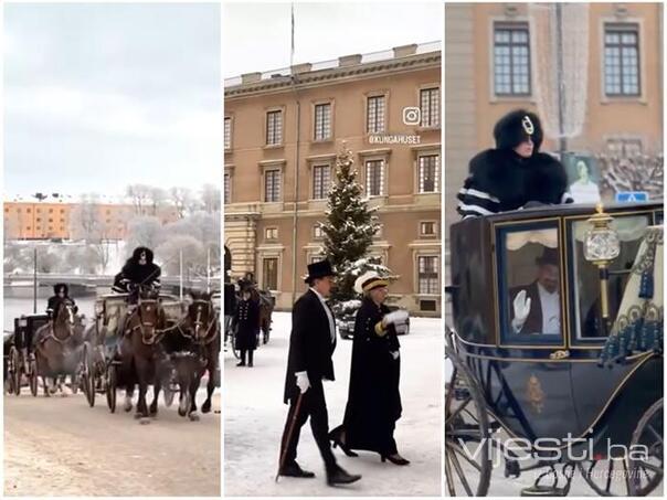 Video / Scene kao iz filma: Kraljevski doček za novog ambasadora BiH u Švedskoj