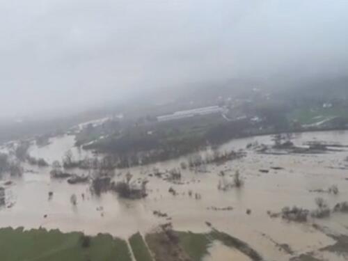 VIDEO / Snimci helikopterom pokazuju razmjere poplava oko Banjaluke