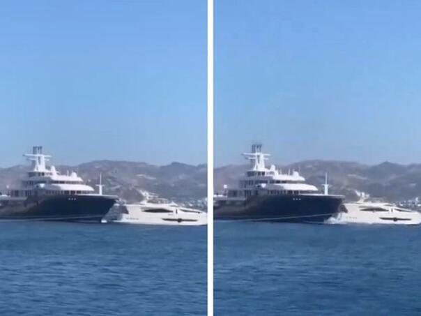 Video: Snimljen trenutak udara superjahte u luksuzni brod na turskoj obali