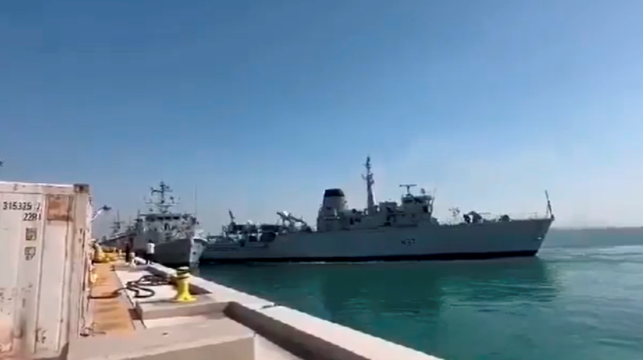 VIDEO: Sudarila se dva britanska ratna broda kod Bahreina