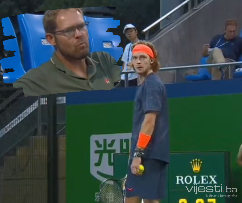 Video / Sudija navijaču: Možeš li prestati jesti?