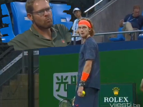 Video / Sudija navijaču: Možeš li prestati jesti?