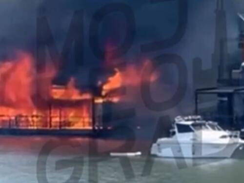 Video: U Beogradu izgorio poznati splav