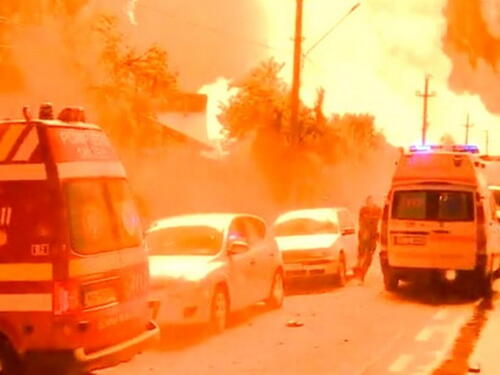 Video: U dvije snažne eksplozije u Rumuniji poginula jedna osoba