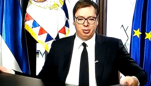 Video: Vučić nije znao da je uživo u programu RTS-a