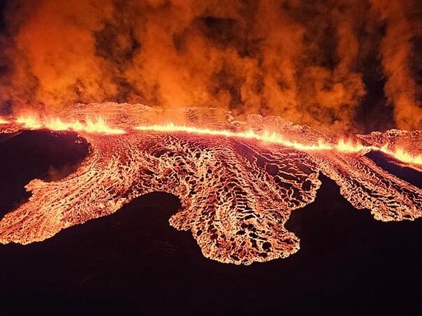VIDEO / Vulkan na Islandu ponovo eruptirao, već šesti put od decembra