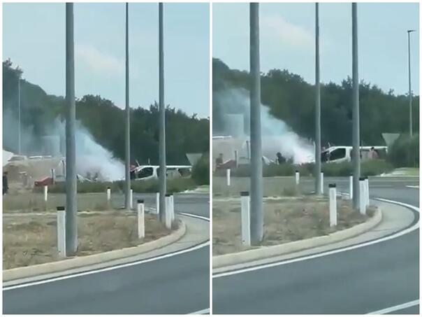 Video: Žestok sukob navijača nedaleko od Mostara