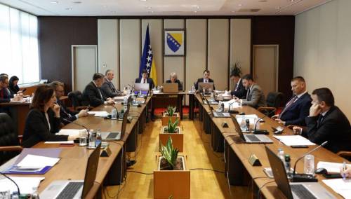 Vijeće ministara BiH danas o kreditu za projekt unapređenja kvaliteta zraka