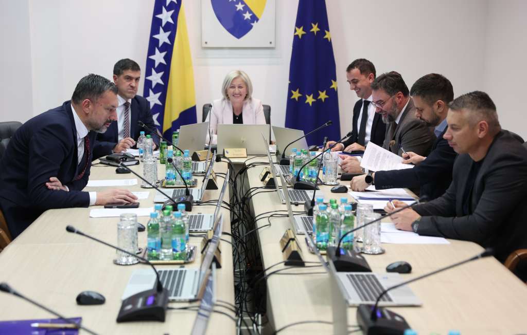 Vijeće ministara BiH danas o nacrtima zakona o graničnoj kontroli i zaštiti ličnih podataka