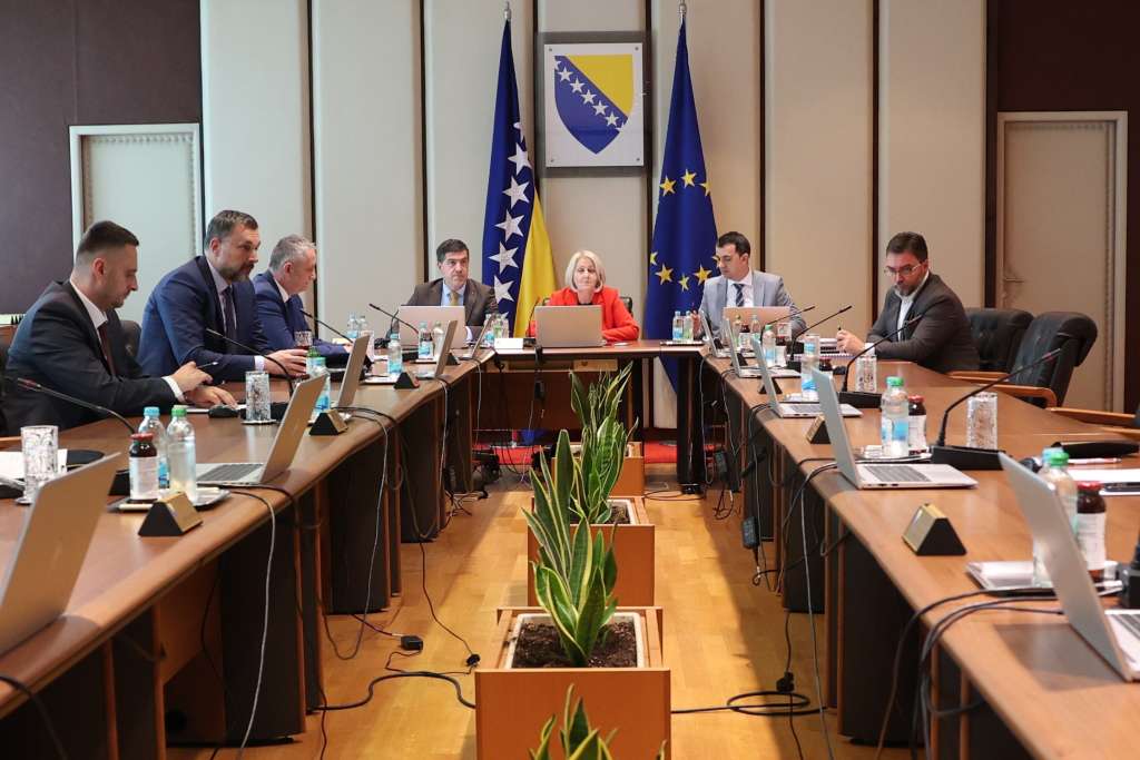 Vijeće ministara BiH danas o Nacrtu zakona o izmjeni Zakona o VSTV-u BiH
