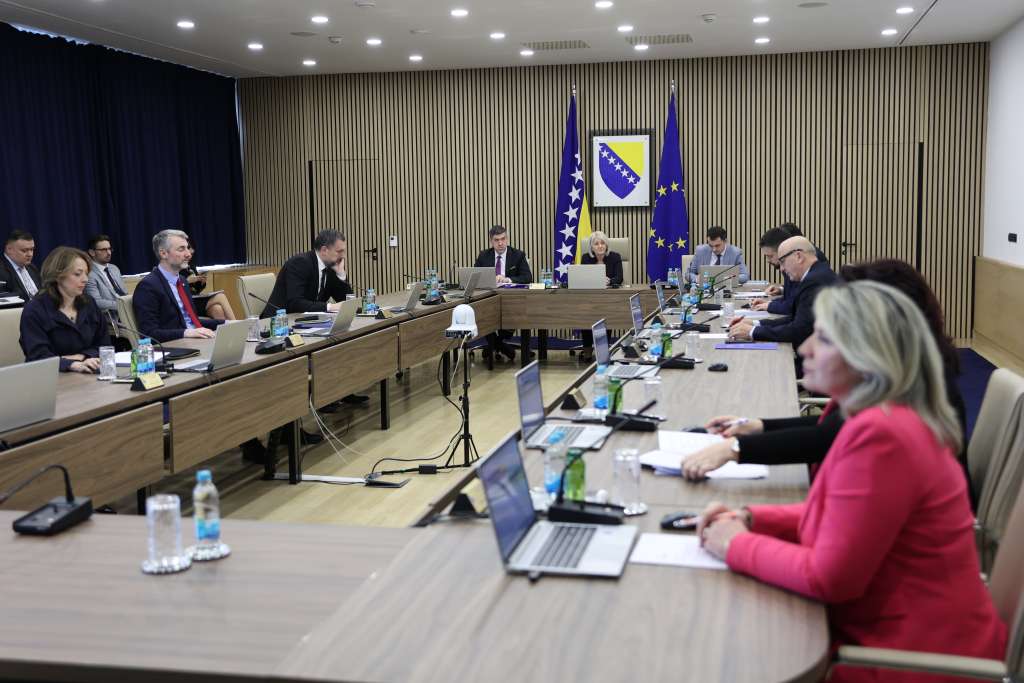 Vijeće ministara BiH danas o nekoliko nacrta zakona